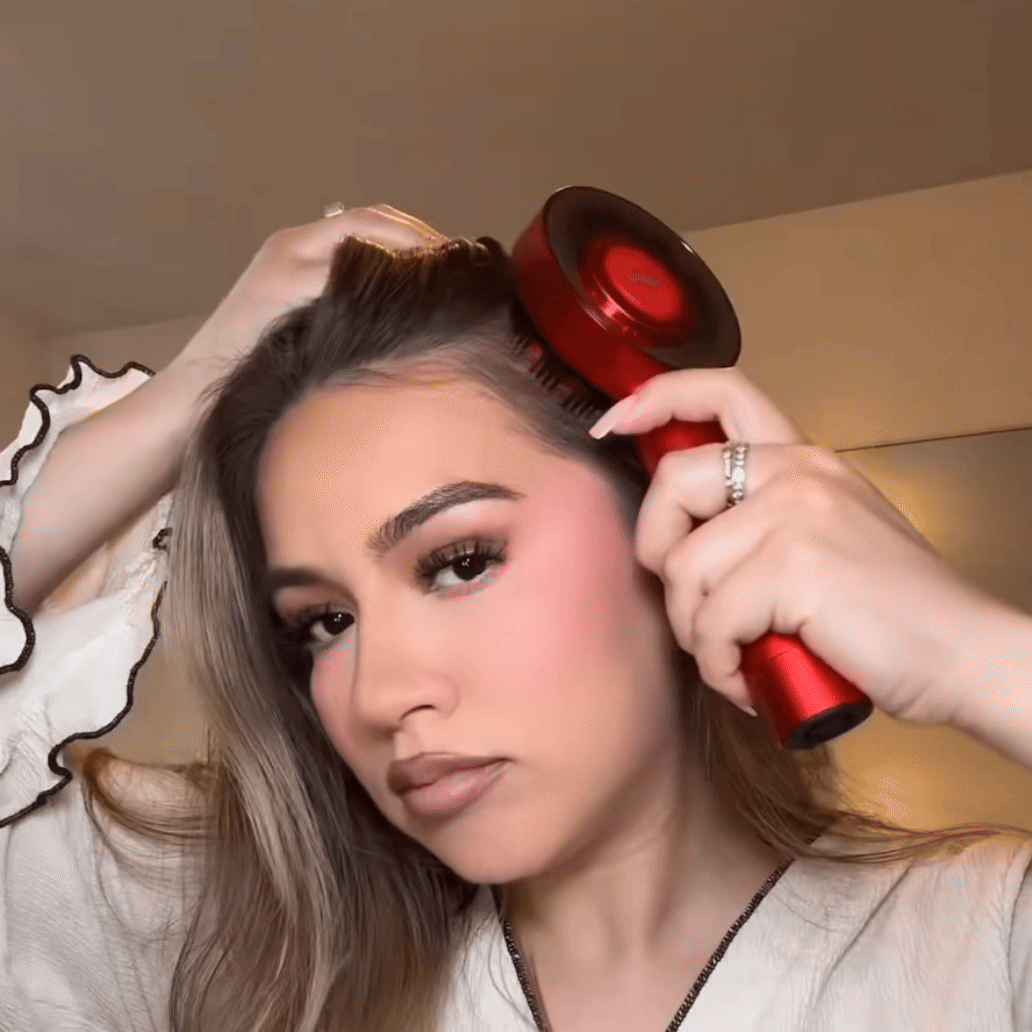 Lumibrush – Brosse Lumière Rouge pour Croissance des Cheveux – LUMI-BRUSH